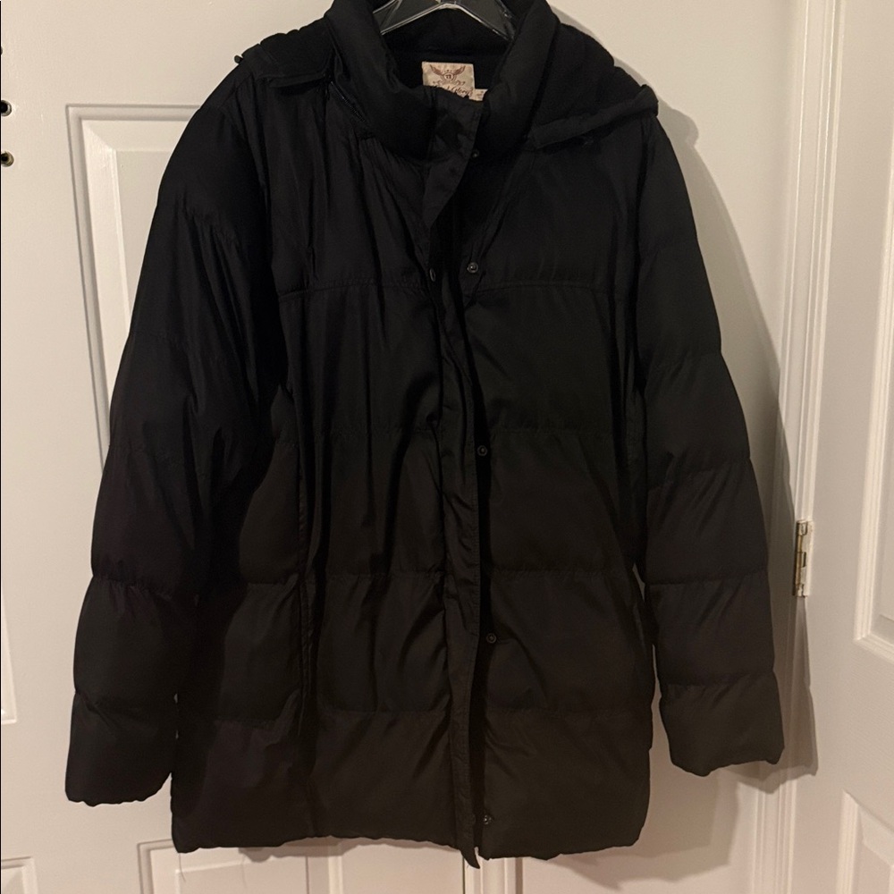 Faded Glory Black Puffer Jacket